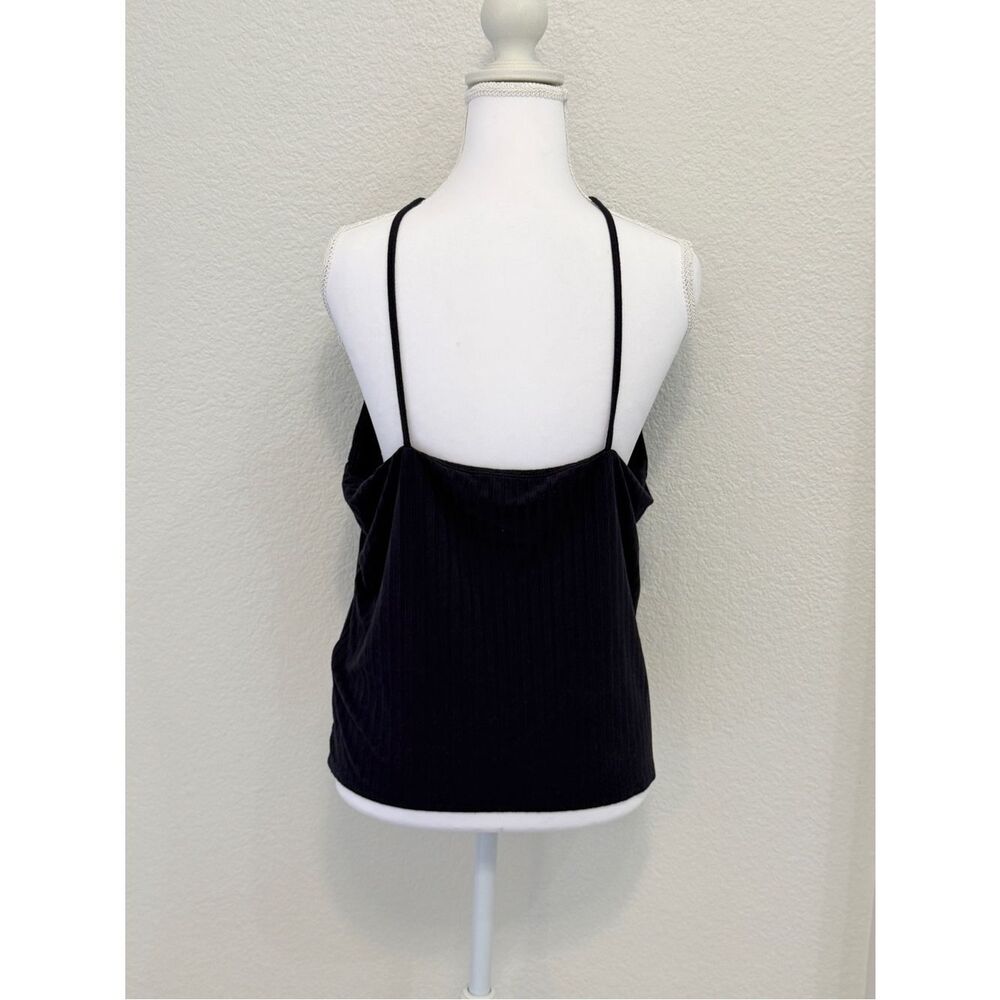 Daily Ritual Navy Blue Halter‎ Neck Top - Picture 3 of 4